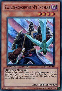 Twin-Sword Marauder (German) - "Zwillingsschwert-Plunderer"
