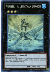Number 17: Leviathan Dragon - Ghost Rare First Edition