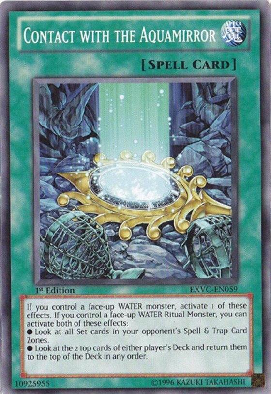Contact with the Aquamirror - 1st Edition