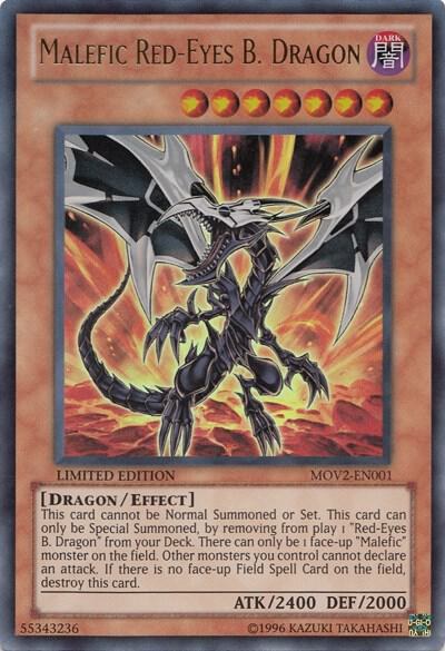 Malefic Red-Eyes B. Dragon - Limited