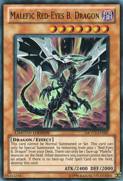 Malefic Red-Eyes B. Dragon - Super Rare