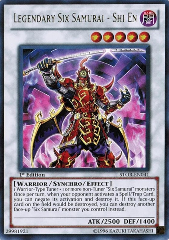 Legendary Six Samurai - Shi En - 1st Edition