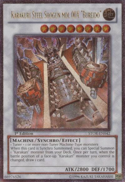 Karakuri Steel Shogun mdl 00X "Bureido" - Utr First Edition