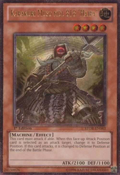 Karakuri Muso mdl 818 "Haipa" - Utr Unlimited