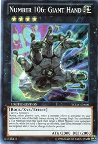 Number 106: Giant Hand - Limited