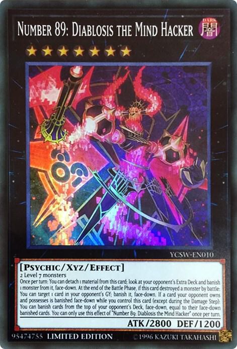 Number 89: Diablosis the Mind Hacker - Limited Super Rare