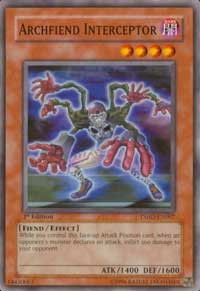 Archfiend Interceptor - 1st Edition