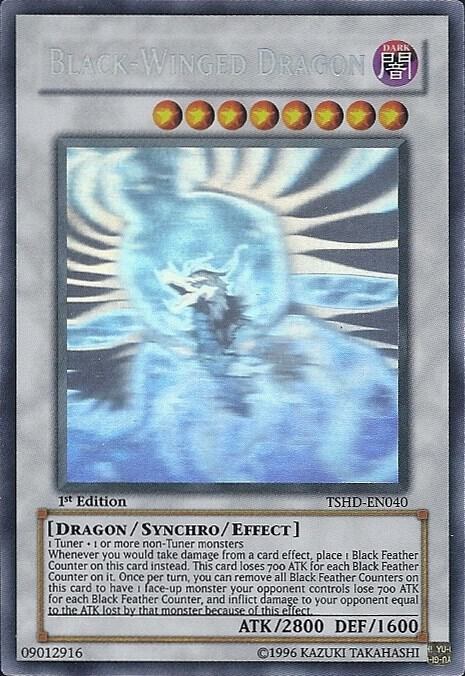 Black-Winged Dragon - Ghost Rare First Edition