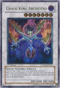 Chaos King Archfiend - Utr First Edition