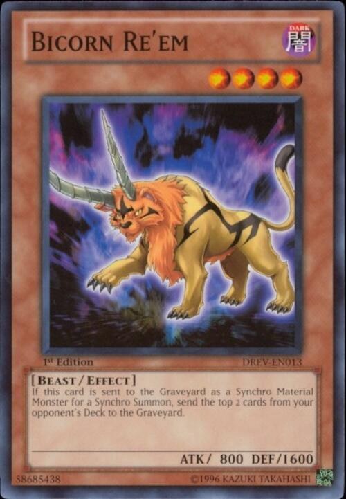 Bicorn Re'em - 1st Edition