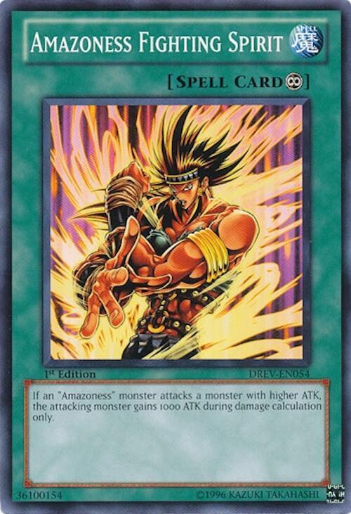 Amazoness Fighting Spirit - 1st Edition