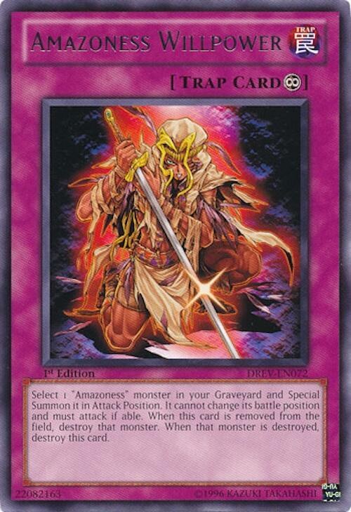 Amazoness Willpower - Unlimited