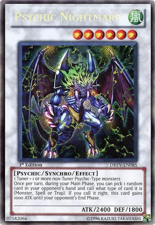 Psychic Nightmare - 1st Edition