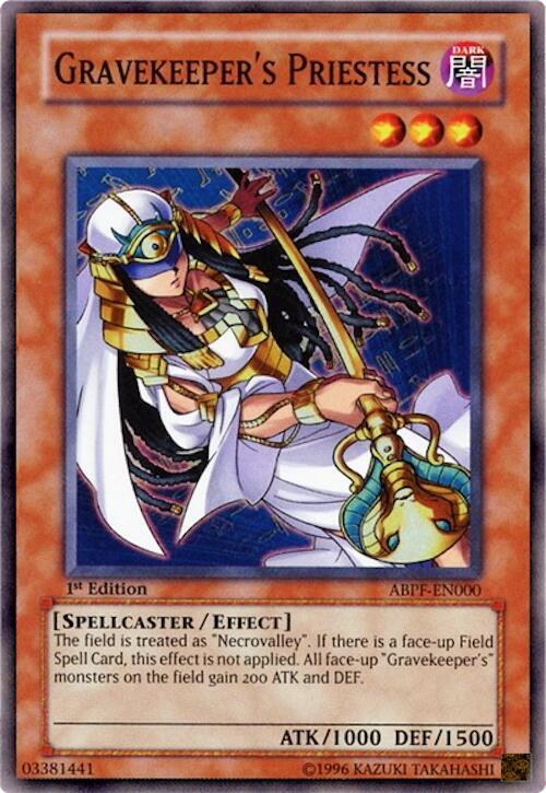 Gravekeeper's Priestess - 1st Edition