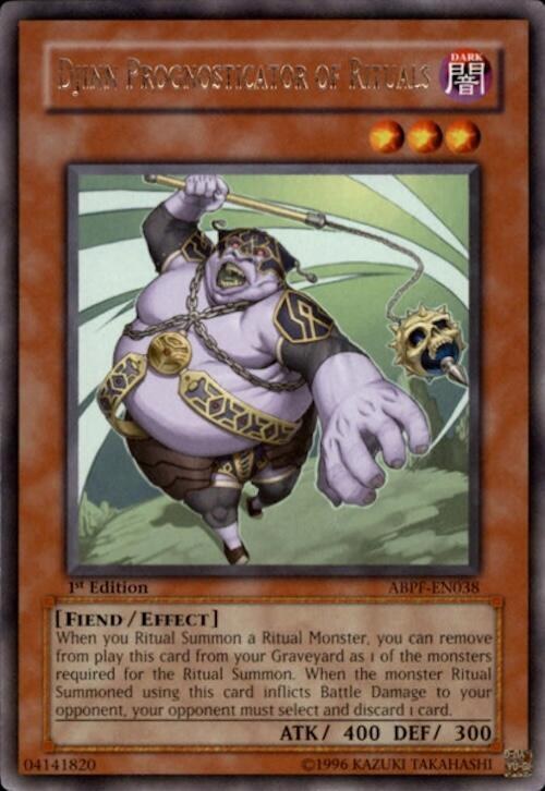 Djinn Prognosticator of Rituals - Unlimited