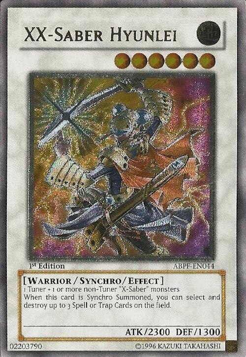 XX-Saber Hyunlei - Utr First Edition