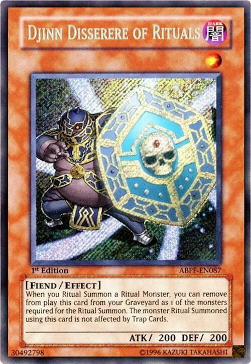 Djinn Disserere of Rituals - 1st Edition