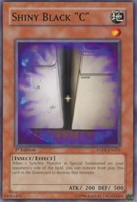 Shiny Black "C" - 1st Edition