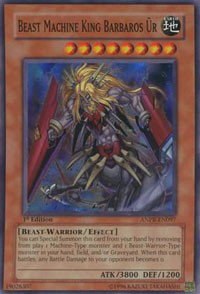 Beast Machine King Barbaros Ur - 1st Edition