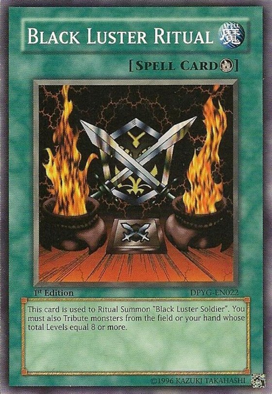 Black Luster Ritual - 1st Edition