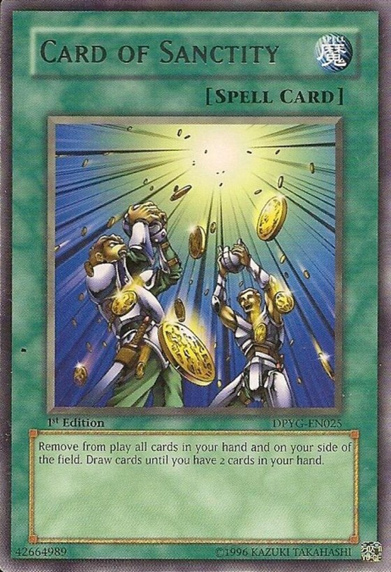 Card of Sanctity - 1st Edition