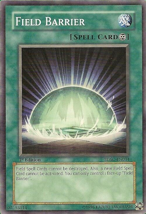 Field Barrier - 1st Edition