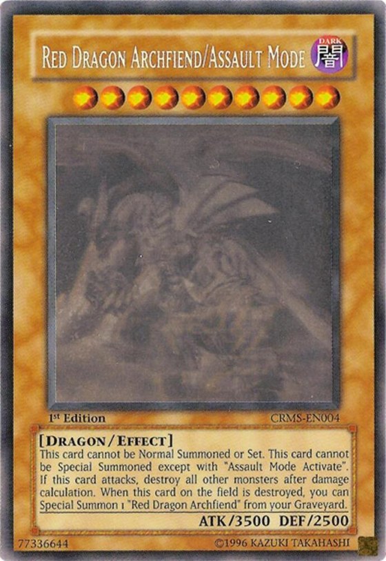 Red Dragon Archfiend/Assault Mode - Ghost Rare Unlimited