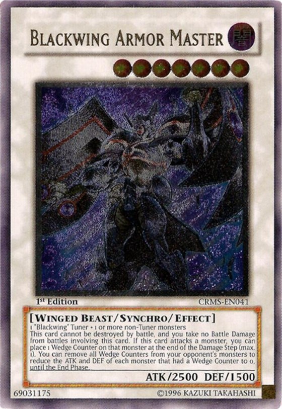 Blackwing Armor Master - Utr First Edition