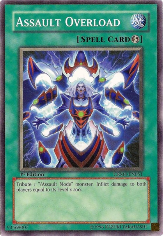 Assault Overload - 1st Edition