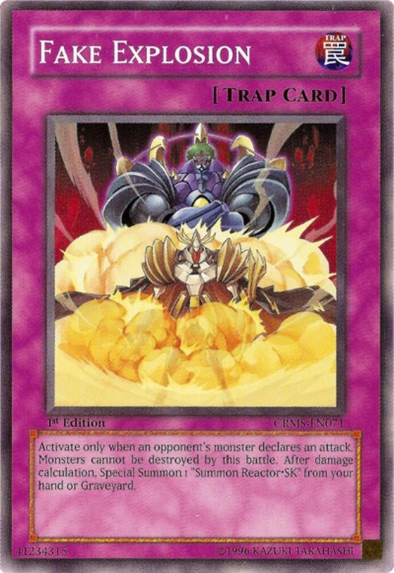 Fake Explosion - 1st Edition