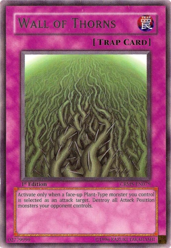 Wall of Thorns - 1st Edition