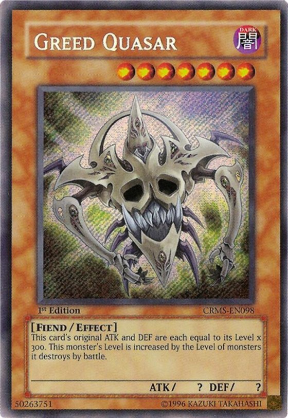Greed Quasar - 1st Edition