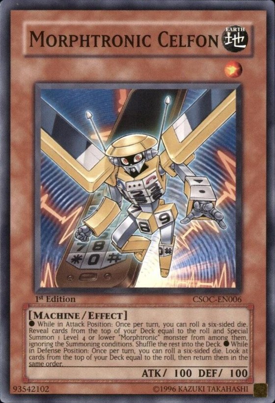 Morphtronic Celfon - 1st Edition