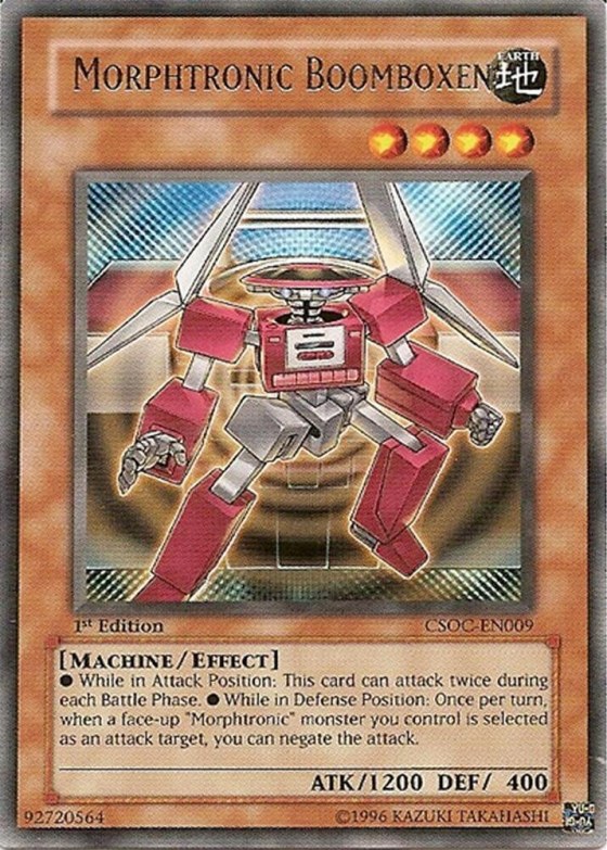 Morphtronic Boomboxen - 1st Edition
