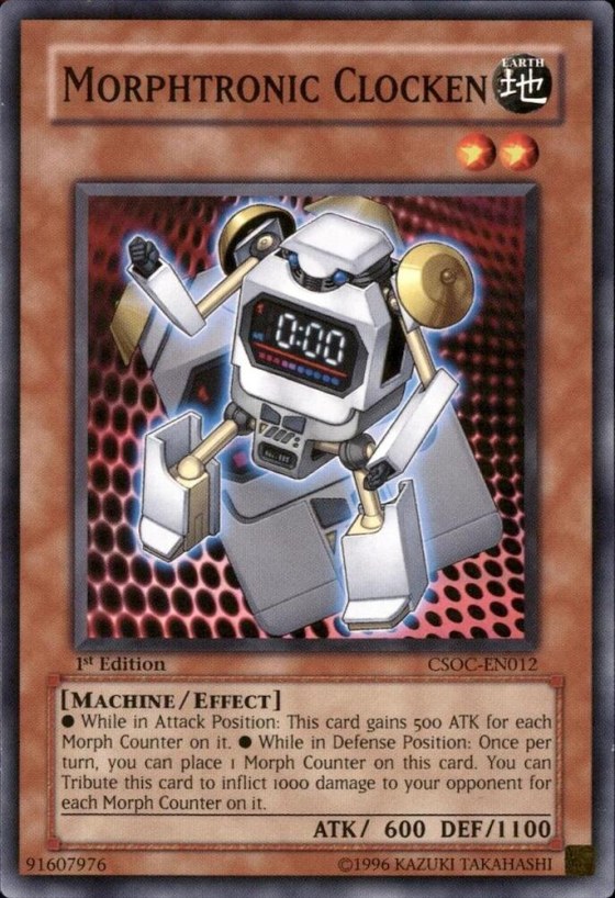 Morphtronic Clocken - 1st Edition