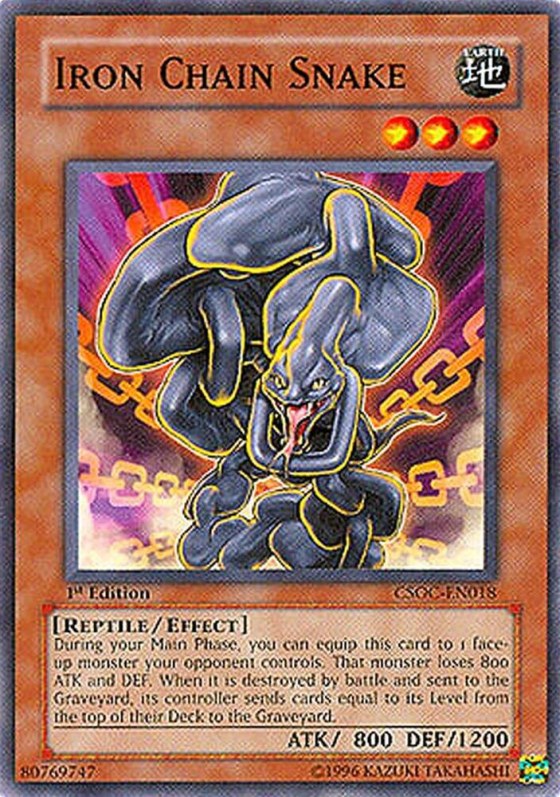 Iron Chain Snake - 1st Edition