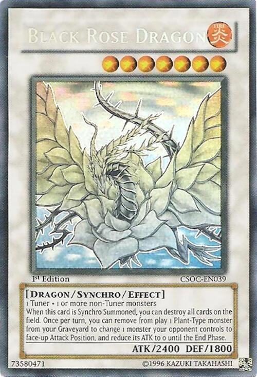 Black Rose Dragon - Ghost Rare Unlimited