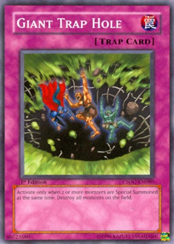 Giant Trap Hole - 1st Edition