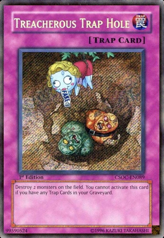 Treacherous Trap Hole - 1st Edition