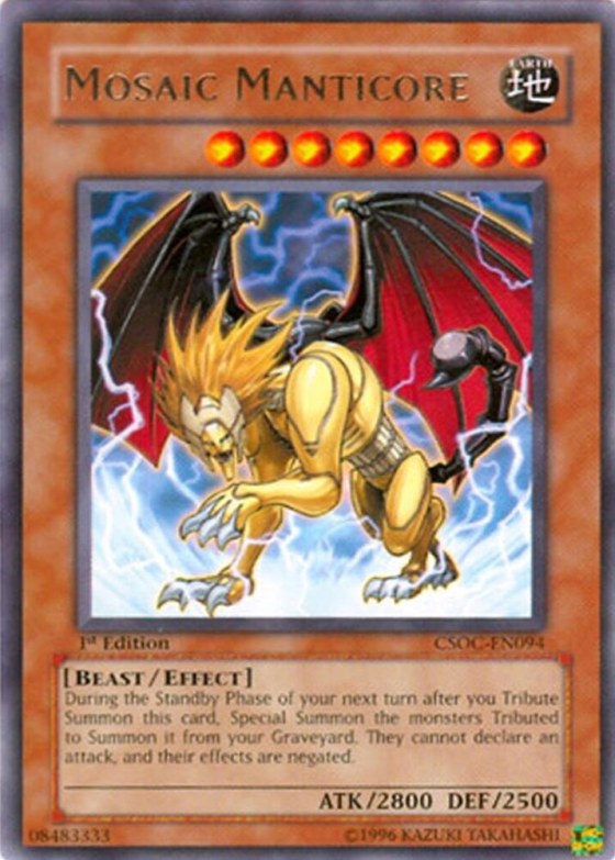 Mosaic Manticore - 1st Edition