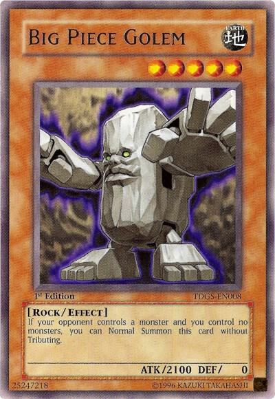 Big Piece Golem - 1st Edition
