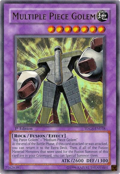 Multiple Piece Golem - 1st Edition