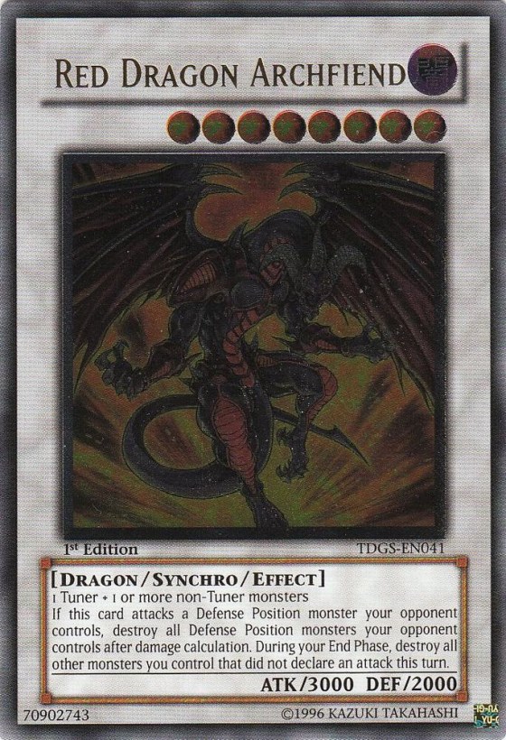 Red Dragon Archfiend - Utr First Edition