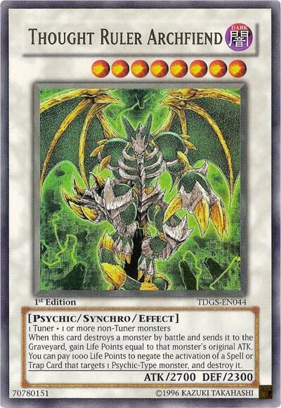 Thought Ruler Archfiend - Unlimited