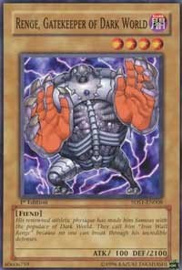 Renge, Gatekeeper of Dark World - 1st Edition