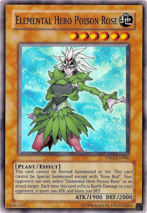 Elemental Hero Poison Rose - Unlimited Super Rare