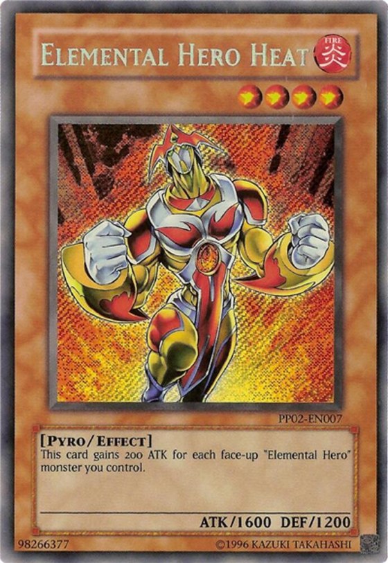 Elemental HERO Heat - Unlimited Secret Rare