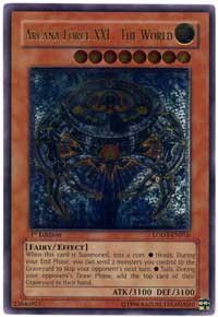 Arcana Force XXI - The World - Utr First Edition