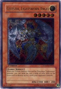 Celestia, Lightsworn Angel - Utr First Edition
