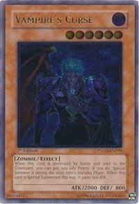 Vampire's Curse - Utr First Edition